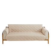 abordables Housse de fauteuil inclinable-Housse de chaise inclinable imperméable matelassée pour grande chaise inclinable, housse de siège réversible et lavable avec sangles élastiques réglables pour enfants et animaux domestiques