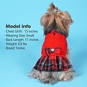 ieftine Pulovere-Câini Pisici Rochii Drăguţ Casual Iarnă Cald Respirabil Απαλό Lavabil Comfortabil În aer liber Casul / Zilnic Îmbrăcăminte pentru câini for Bichon Frise Pomeran un Animalut Fluture Small