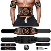 baratos Massajadores de Corpo-fique em forma em qualquer lugar com o cinto de fitness de treinamento ems portátil e pulso de braço de massagem