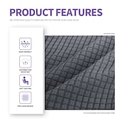 baratos Cobertura de Sofa-capas de sofá para cães de estimação com almofada sofá bordô, capas para sofá de dois lugares, em forma de l, 3 lugares, em forma de u, poltrona protetor de sofá lavável