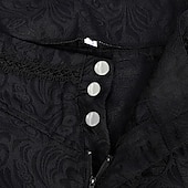 billiga Botten-Prins Vampyr Retro / vintage Punk och gotiskt Medeltida kostymer Renässans Steampunk Byxa Långbyxor Hög midja Herr Jacquard Kostym Årgång Cosplay Lång längd Byxor Halloween
