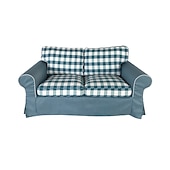 cheap Sofa Cover-2 Seat Sofa Cover or  2 Seat Sofa Bed Cover with Cushion Covers and Backrest Covers For Ektorp Couch Slipcover Washable Furniture Protector  LITB PRIME cover Ektcover