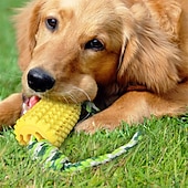 お買い得  犬用おもちゃ-噛む用おもちゃ インタラクティブトイ きしむおもちゃ ととも​​に 耐用的 ペット運動 解放圧力 歯が生えるロープのおもちゃ 歯が生えるおもちゃ のために 犬用 猫用 屋内 屋外 ペットプレイ