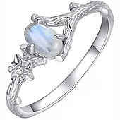 abordables Bagues-Bague / Anneaux Travail Argent Résine Alliage Fleur Mode simple 1 pc