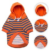 baratos Moletons-Cachorros Gatos Camisola com Capuz à moda Casual Inverno Quente Respirável Macio Lavável Confortável Natal Ao ar livre Casual / Diário Roupas para cães for Bichon Frise Pomerânia Animais de Pequeno
