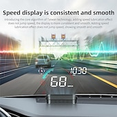 お買い得  ヘッドアップディスプレイ-Majesun 正確な M22 リアルタイム運転情報とカーエレクトロニクスデジタルスピードメーターユニバーサル GPS 速度超過アラートすべての車両に適しています