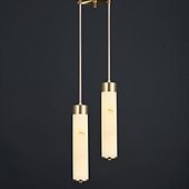 economico Luci Isola cucina-illuminazione a sospensione per isola cucina, luci a sospensione in marmo moderno e minimalista in metallo rame luce a sospensione corda parti della lampada decorazione della lampada per camera da