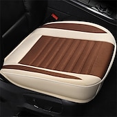 お買い得  車用シートカバー-カーシートカバー フルカバー 亜麻クッション シーズンズ ユニバーサル 通気性 ほとんどの 4 ドア セダン SUV 超高級車用