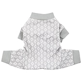 cheap Jumpsuits-Dog Cat Jumpsuit Pajamas Classic Style Casual Winter Breathable Soft Washable Comfortable Casual Daily Dog Clothing for Bichon Frise Pomeranian Baby Pet Papillon Small