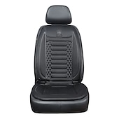 baratos Capas para bancos de automóveis-Capa de Assento Aquecido para Carro 12V Aquecimento Rápido em 30s Aquecedor de Assento Universal para Carro Almofada de Aquecimento de Tecido Grosso e Durável