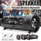 זול רמקולים-usb /aux/ tf כרטיס טלפון מחשב סאב וופר רמקול אלחוטי Bluetooth רמקול נייד סראונד סטריאו רמקול חיצוני