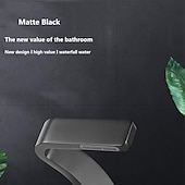 economico Rubinetti per lavandino bagno-rubinetto per lavabo del bagno, miscelatore a cascata a 7 curve, rubinetti per lavabo con maniglia singola, rubinetti per vasca monoforo con tubo per acqua calda e fredda
