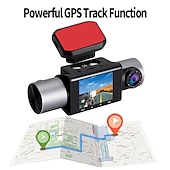preiswerte Autofestplattenrekorder-KG330 1080p Neues Design / HD / mit Rückfahrkamera Auto dvr 170 Grad Weiter Winkel 2 Zoll IPS Autokamera mit GPS / Nachtsicht / G-Sensor 6 Infrarot-LEDs Auto-Recorder