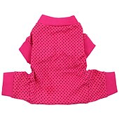 cheap Jumpsuits-Dog Cat Jumpsuit Pajamas Classic Style Casual Winter Breathable Soft Washable Comfortable Casual Daily Dog Clothing for Bichon Frise Pomeranian Baby Pet Papillon Small