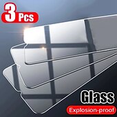 olcso iPhone-képernyővédők-3 db 5 db 10 db Képernyővédő fólia Kompatibilitás Apple iPhone 16 iPhone 15 Pro Max Plus iPhone 14 13 12 11 Pro Max Mini X XR XS Max 8 7 Plus Edzett üveg 9H erősség Anti Bubbles Anti-ujjlenyomat
