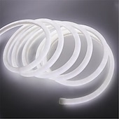 cheap Neon LED Lights-Waterproof 360 Round Neon Led Light Strip 220V-240V Tube Flexible Rope Lights Pool Light Strip Holiday Home Decoration for Indoors Outdoors DIY Decor