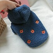 ieftine paltoane-Câini Pisici Haine Σακάκι Modă Petrecere Iarnă Cald Respirabil Απαλό Lavabil Comfortabil Crăciun Halloween În aer liber Casul / Zilnic Îmbrăcăminte pentru câini for Bichon Frise Pomeran un Animalut