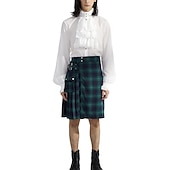  Punk Gothic Scottish Utility Kilts Medieval Carnival Men's Costume Vintage Cosplay Party Evening Skirts Masquerade