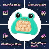 voordelige elektronisch amusement-snel push-bubble-spel voor kinderen &amp; volwassenen, versie 2, pop light up it game fidget speelgoedhandheldspel, voor jongens van 8-12 jaar &amp; sensorisch speelgoed voor meisjes voor autistische kinderen
