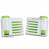 abordables Ustensiles pour fruits &amp; légumes-Trancheuse à pain et coupe-gâteau à 5 couches, outil de cuisine créatif pour trancher et couper sans effort, 2 pièces, 1,96x1,77 pouces