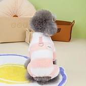 economico Tuta-Cane Gatto Maglione Moda Casual Inverno Caldo Traspirante Morbido Lavabile Confortevole All&#039;aperto Casual Quotidiano Abbigliamento per Cani for Bichon Frisé Volpino di Pomerania Cucciolo Papillon