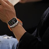 Χαμηλού Κόστους Ζώνες Apple Watch-Sport Loop Συμβατό με Ζάντα ρολογιού Apple Watch 38mm 40mm 41mm 42mm 44mm 45mm 49mm Ρυθμιζόμενο Αναπνέει Νάιλον Ανταλλακτικό λουράκι ρολογιού για iwatch Series Ultra 8 7 SE 6 5 4 3 2 1