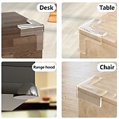 abordables Artículos para el hogar-Protector de silicona de seguridad, cubierta de protección de borde de esquina de la Mesa, protección de enchufe eléctrico, protectores anticolisión, 10 Uds.
