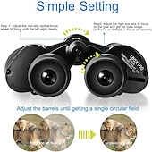 cheap Rangefinders &amp; Telescopes-180x100 HD Extra-long Distance Binoculars Low-light Night Vision Zoom Binoculars for Hunting Hiking Birdwatching Gifts