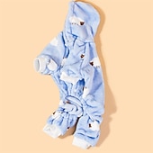 economico Pigiama-Prodotti per cani Prodotti per gatti Pigiami Adorabile Informale Inverno Caldo Traspirante Morbido Lavabile Comodo Esterno Casual / quotidiano Abbigliamento per cani for Bichon Frise Pomeriana