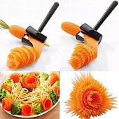 halpa Vihannes- ja hedelmävälineet-kierrevihannesleikkuri - monikäyttöinen keittiötyökalu hedelmille ja vihanneksille - täydellinen lahja äideille ja naisille äitienpäivänä