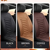 baratos Capas para bancos de automóveis-Capa de Assento Aquecido para Carro 12V Aquecimento Rápido em 30s Aquecedor de Assento Universal para Carro Almofada de Aquecimento de Tecido Grosso e Durável