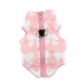 preiswerte Mäntel-Hund Katze Mäntel Jacke Süßer Stil Lässig Winter Warm Atmungsaktiv Weich Waschbar Bequem Outdoor Alltagstauglich Hundebekleidung for Bichon Frise Zwergspitz Baby Haustier Papillon Klein