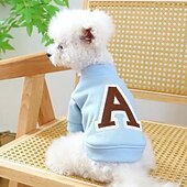 baratos Roupas e Acessórios para Cães-Cachorros Gatos Moletom Esporte &amp; lazer Casual Diário Inverno Quente Respirável Macio Lavável Confortável Ao ar livre Casual / Diário Roupas para cães for Bichon Frise Pomerânia Animais de Pequeno