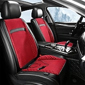 abordables Housses de siège de voiture-housse de siège de voiture chauffante coussin de siège chauffant rapide d&#039;hiver coussin chauffant lavable