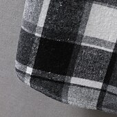 cheap Men&#039;s  Overshirts-Men&#039;s Shirt Casual Shirt Plaid Shirt Button Up Shirt Overshirt Plaid / Check Outdoor Daily Wear Yellow Blue Orange Green Long Sleeve Hooded Fall &amp; Winter Clothing Apparel Front Pocket