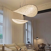 tanie Projektowanie linii-lampy wiszące tkaniny artystyczne oświetlenie wiszące z materiałem żelaznym lampa sufitowa do jadalni kawiarnia oprawy oświetleniowe 1 lekki żyrandol 110-240v