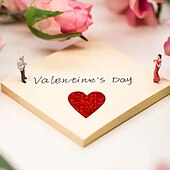 economico Decorazioni per matrimoni-500 pezzi/rotolo adesivi scintillanti a forma di cuore rosso amore scrapbooking adesivo adesivo per San Valentino confezione regalo di nozze decorazione sacchetto di compleanno festa della mamma festa