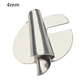 abordables couture &amp; tricot &amp; crochet-Pied d&#039;ourlet roulé universel pour couture [3-10 mm] – Pied de pression pour ourlet roulé large, pied d&#039;ourlet pour machine à coudre, pied d&#039;ourlet incurvé pour usage domestique et industriel
