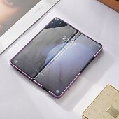 cheap Samsung Cases-Phone Case For Samsung Galaxy Z Fold 6 Z Fold 5 Z Fold 4 Z Fold 3 Back Cover With Magsafe Support Wireless Charging Shockproof TPU Plating