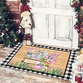 preiswerte Weihnachtsbad-Weihnachts-Bodenmatte, Tür-Bodenmatte, Weihnachtsmann, Schneemann, Veranda, Balkon, rutschfester, saugfähiger Teppich, Urlaubsdekoration, bedruckte Fußmatte, Urlaubsdekoration