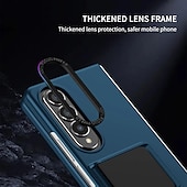 Недорогие Чехлы для Samsung-Защитный чехол для телефона Anti-Shock Plain Portable для Samsung Galaxy Z Fold 6 Z Fold 5 5G Z Fold 4 Z Fold 3