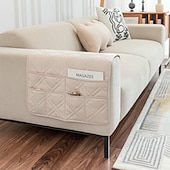 cheap Sofa Seat &amp; Armrest Cover-1 Pcs Armrest Covers for Chairs and Sofas Couch Arm Covers for Sofa Armrest Covers with Side Pocket Anti-Slip Furniture Protector Washable Armrest Slipcovers