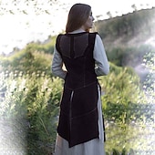 levne brnění-Retro Středověké Renesanční Šaty Zbraně a výzbroj Hrudník Válečník Viking Shieldmaiden Maškarní kostým Dámské Viking Fantazie předvečer Všech svatých Karneval LARP Dospělé Šaty