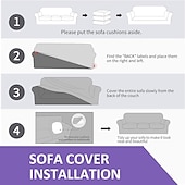 baratos Cobertura de Sofa-capas de sofá para cães de estimação com almofada sofá bordô, capas para sofá de dois lugares, em forma de l, 3 lugares, em forma de u, poltrona protetor de sofá lavável