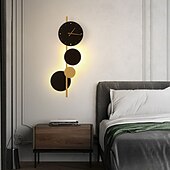 cheap Indoor Wall Lights-Wall Sconce Wall Lamp Clock Wall Lamp, Bedroom Bedside Living Room Background Wall Decorative Wall Hanging Lamp Wall Light