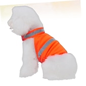 abordables imperméable-Chien Chat Imperméable Une veste imperméable Mode Occasionnel Hiver Réfléchissant Réglable Imperméable Respirant Doux Noël Extérieur Décontracté Quotidien Vêtements pour Chiens for Bichon Frisé Spitz