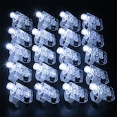 economico Novità-Luci LED per Dita per Bambini Forniture per Feste di Compleanno Giocattoli Laser Rave Assortiti 6 Colori 30/50/60 Pezzi