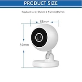 זול מצלמות רשת IP פנימיות-1080p אלחוטי wifi רשת ביתית חכמה מצלמת מרחוק אינטרקום hd מצלמת מעקב אבטחה לחיית מחמד תינוק קשישים הורים צג