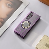 cheap Samsung Cases-Phone Case For Samsung Galaxy Z Fold 6 Z Fold 5 Z Fold 4 Z Fold 3 Back Cover With Magsafe Support Wireless Charging Shockproof TPU Plating