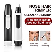 voordelige Persoonlijke bescherming-elektrische neushaartrimmer implementeren scheerapparaat clipper mannen vrouwen oor nek wenkbrauw trimmer scheerapparaat man schoon trimeer scheermes remover kit